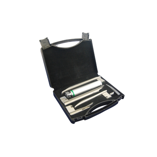 ARMO LARYNGOSCOPES Miller Fibre Optic set Xenon In Case