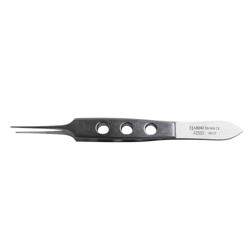 ARMO Eye Forceps Bishop-Harman Fine serrated jaw 8.5cm