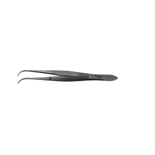 ARMO Eye Forceps Graefe Iris - curved with pin 10cm