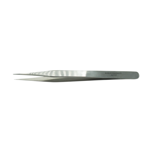 ARMO Entomological/Jeweller's Forceps No.3 Super Fine - straight 12.5cm