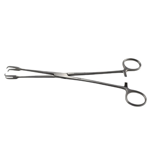 ARMO Uterine Forceps Schroeder tenaculum 2x2 teeth 25cm
