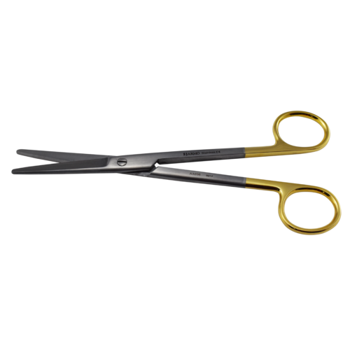ARMO Mayo Scissors Straight Tungsten Carbide 17cm