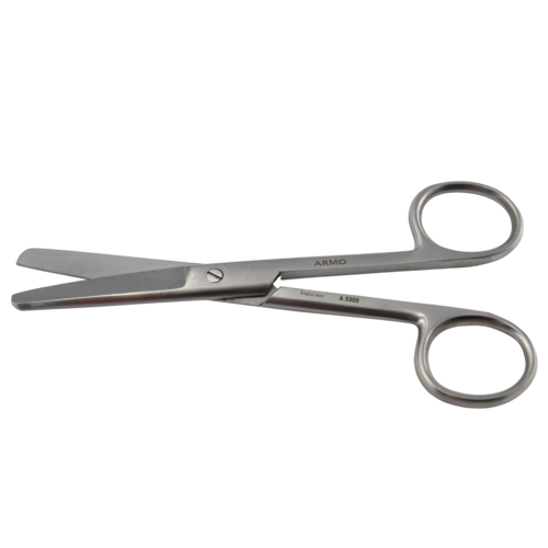 ARMO Surgical Scissors Blunt/blunt - straight 13cm