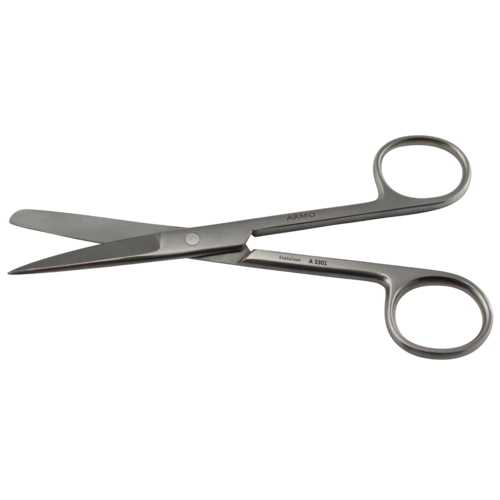 Armo Surgical Scissors Sharp/blunt - straight 13cm