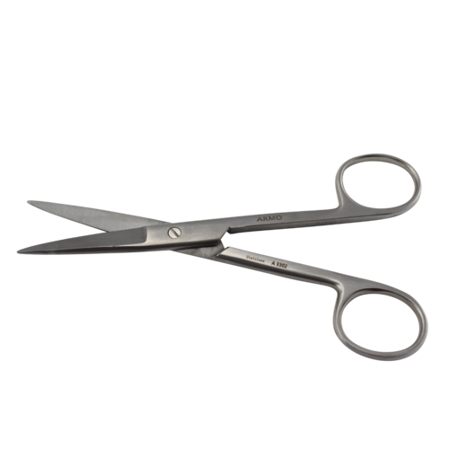 ARMO Surgical Scissors Sharp/sharp - straight 13cm