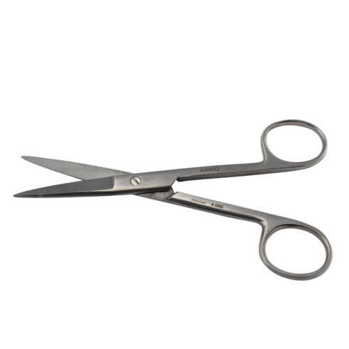 ARMO Surgical Scissors Sharp/sharp - straight 13cm