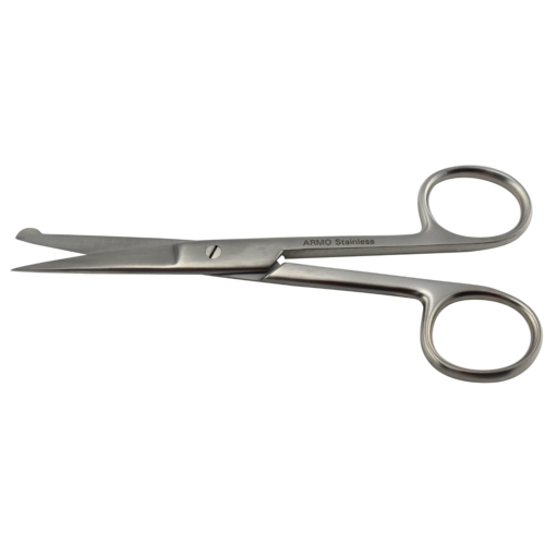 ARMO Surgical Scissors Sharp/probe - straight 13cm
