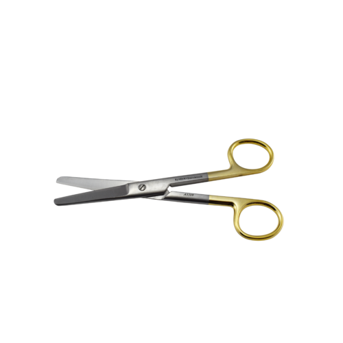 ARMO Surgical Scissors Blunt/blunt - straight, Tungsten Carbide 14cm