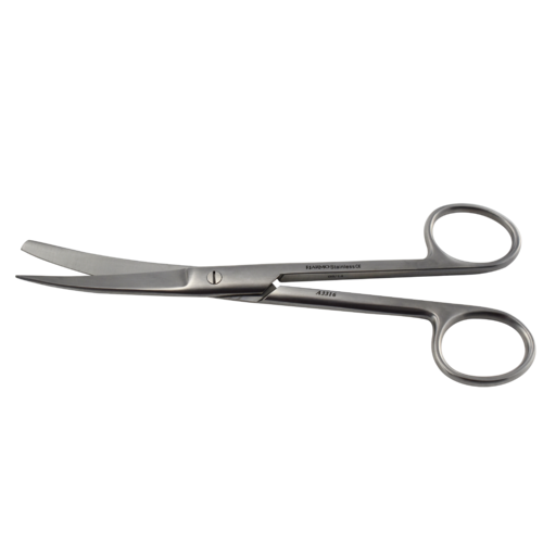 ARMO Surgical Scissors Sharp/blunt - curved 16cm