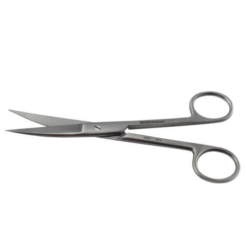 ARMO Surgical Scissors Sharp/sharp - curved 16cm
