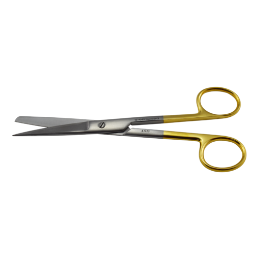 ARMO Surgical Scissors Sharp/blunt - straight, Tungsten Carbide 16cm