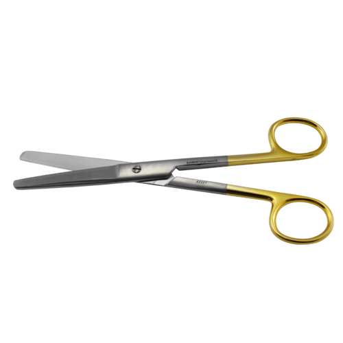 ARMO Surgical Scissors Blunt/blunt - straight, Tungsten Carbide 18cm