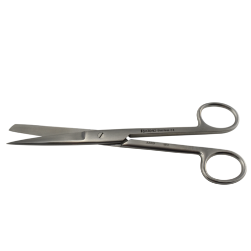 ARMO Surgical Scissors Sharp/blunt - straight 18cm