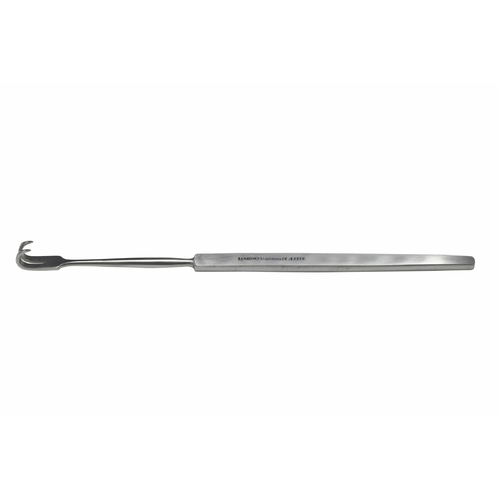 ARMO Delicate Retractor, 2 prong - sharp 16cm 5mm width