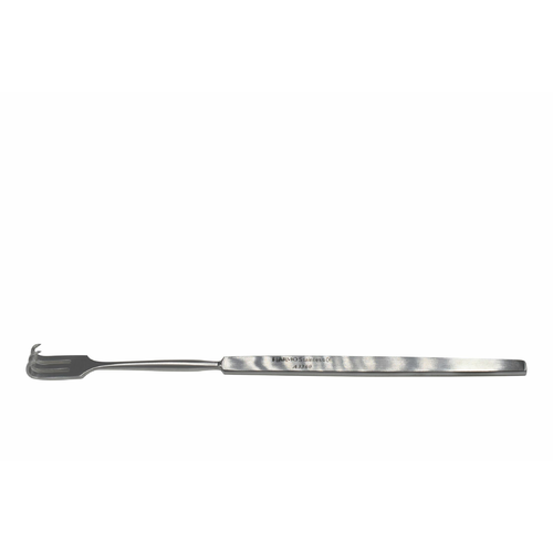 ARMO Delicate Retractor, 3 prong - sharp 16cm