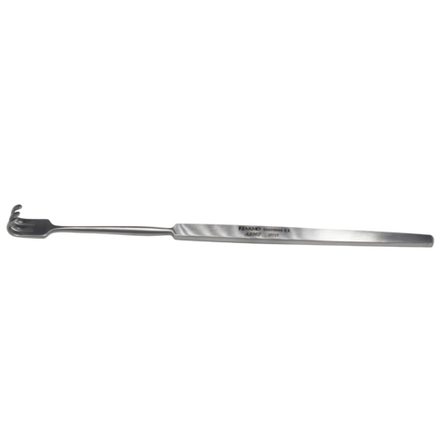ARMO Delicate Retractor, 3 prong - blunt 16cm