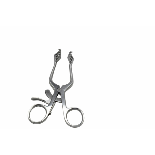 ARMO Weitlaner Retractor 3x4 prong sharp 14cm