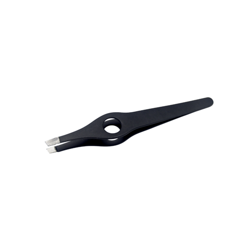 Tweezer Black Finish 9.5cm Single Use Box 10