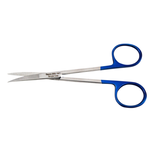 Iris Scissors Curved - Single Use 11.5cm