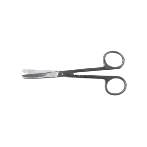 SAYCO First Aid Dressing Scissors bl/bl curved 13cm