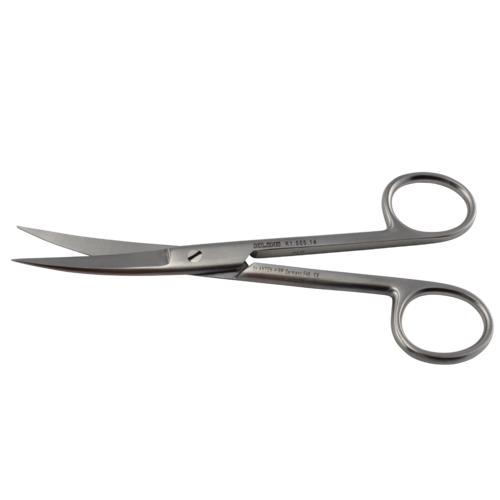 KLINI Surgical Scissors Sharp/sharp - curved 14cm
