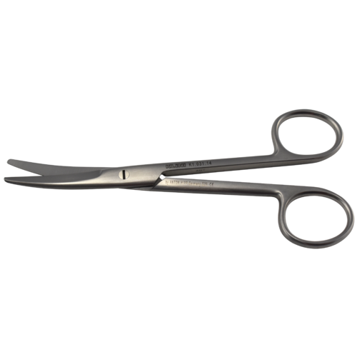 KLINI Mayo Scissors Curved 14.5cm