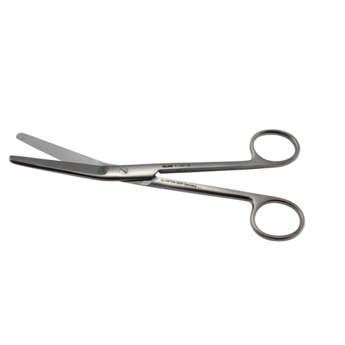 KLINI Uterine Scissors Fergusson Abdominal - angled 18cm