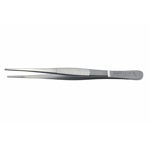 KLINI Dressing Forcep Block End Delicate tip 13cm