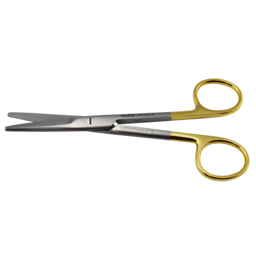 KLINI Mayo Scissors Straight Tungsten Carbide 14.5cm