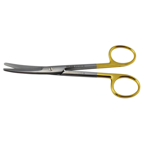 KLINI Mayo Scissors Curved Tungsten Carbide 14.5cm