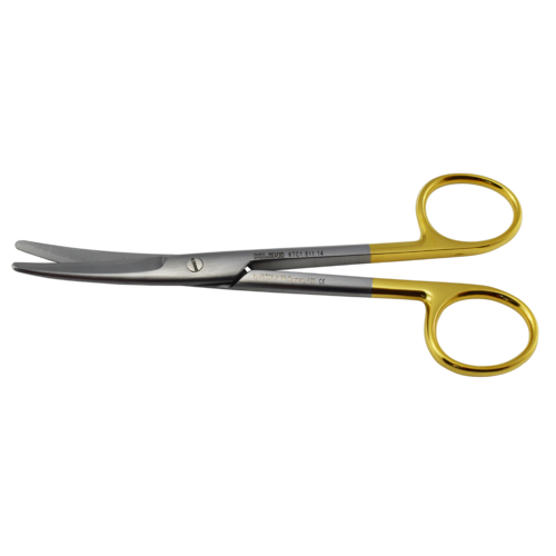 KLINI Mayo Scissors Curved Tungsten Carbide 14.5cm