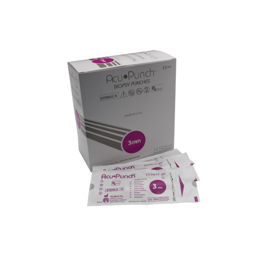 Acu-Punch 3mm sterile (Box/50)