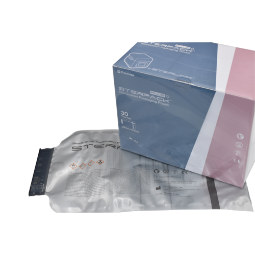 STERPACK PLUS Sterilant+Vacuum Seal Pouch Box/30