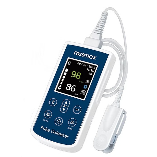 ROSSMAX PULSE OXIMETER- HANDHELD BLUETOOTH