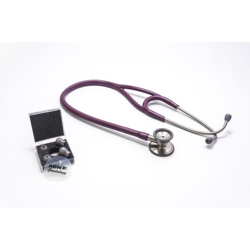 Cardiology Steth w/Access Burgandy