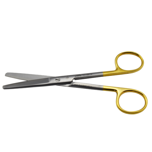 HIPP Surgical Scissors Blunt/blunt - straight, Tungsten Carbide 14cm