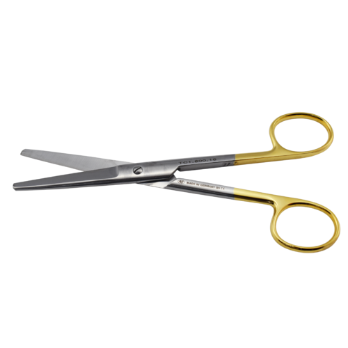 HIPP Surgical Scissors Blunt/blunt - straight, Tungsten Carbide 16cm