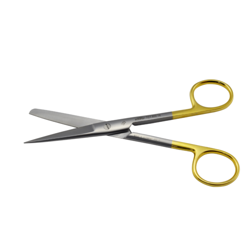 HIPP Surgical Scissors Sharp/blunt - straight, Tungsten Carbide14cm