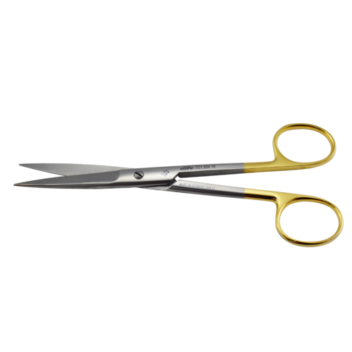 HIPP Surgical Scissors Sharp/sharp - straight, Tungsten Carbide 16cm