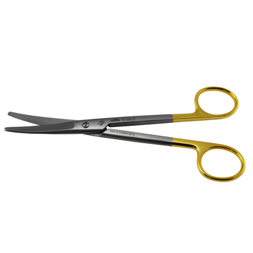 HIPP Mayo Scissors Curved Tungsten Carbide 17cm