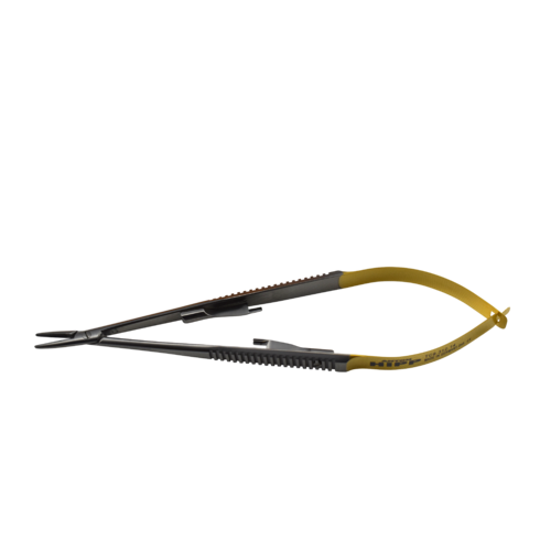 HIPP Castroviejo Opthalmic Str, locking Tungsten Carbide Needleholder 14cm